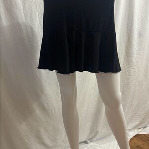 Ruby Rd. Black Mini Skirt